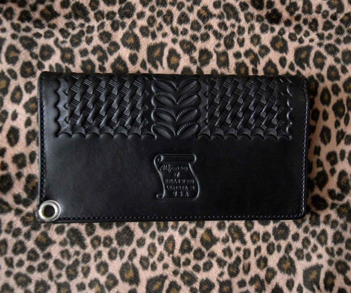 ALFONSO'S OF HOLLYWOOD LEATHER TRUCKER WALLET | SECOND TIME GLORY