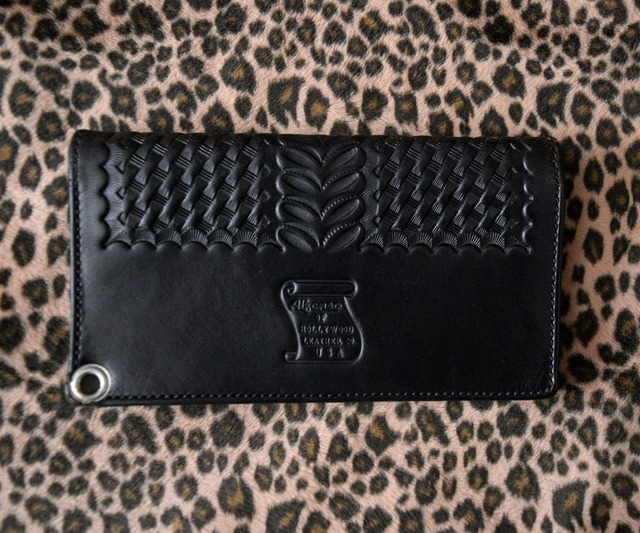 ALFONSO'S  OF HOLLYWOOD LEATHER TRUCKER WALLET