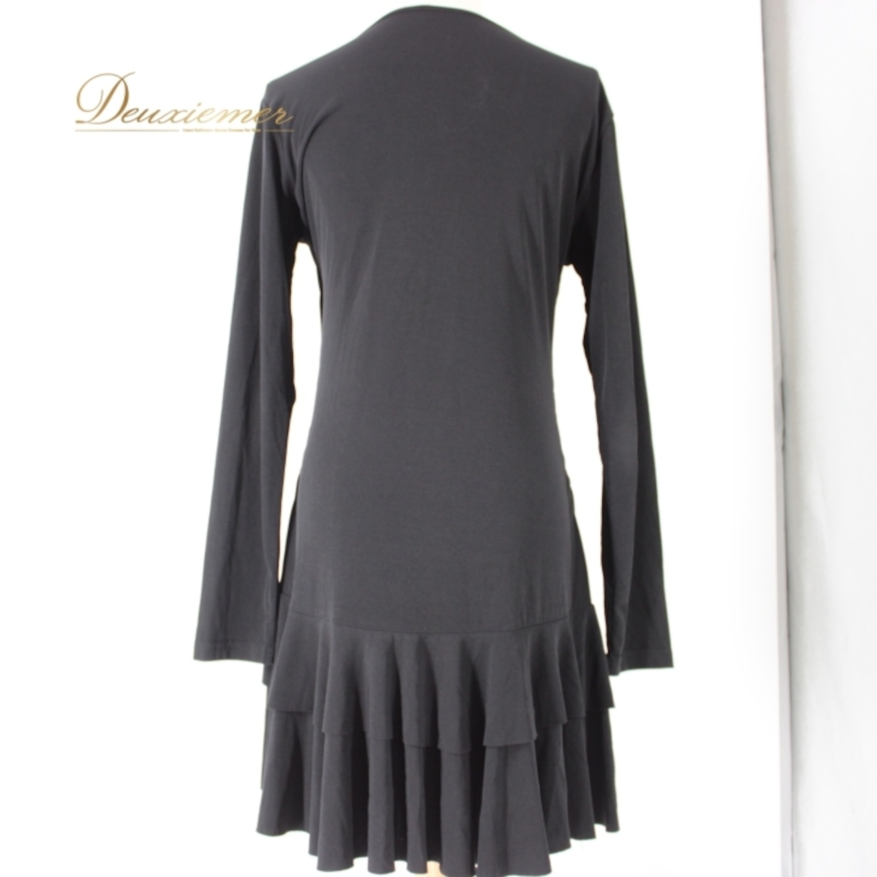 社交ダンス 衣装 スタンダード トップス レッスンウェア ICHIOKU イチオク 黒 ブラック系 ラインストーン 無地 シンプル ロング丈 長袖 練習用 衣装 スポーツウェア 自宅練習 ダンスウェア ストレッチ 体型カバー おしゃれ モダン ダンストップス スリーブレス タイムレス エレガント コストパフォーマンス