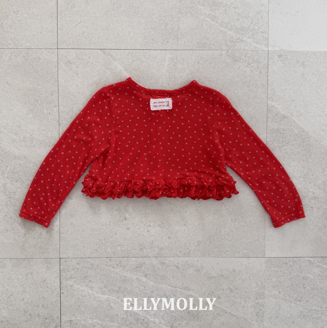 [ELLYMOLLY] Daysfrill Cardigan / [엘리몰리] 데이즈프릴가디건