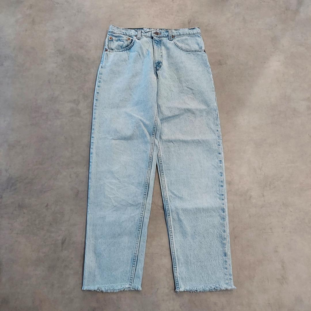 リーバイス550 Levis W32 エルパソ 青 USA製 90s 17526