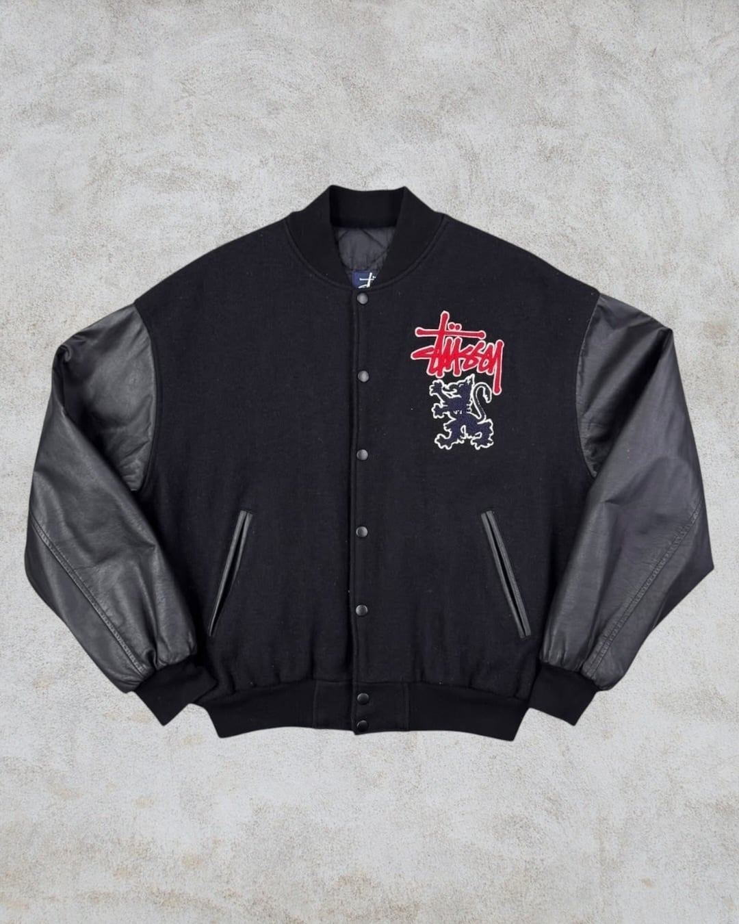 Special!!】90's old stussy Varsity Jacket “Griffin” “スタジャン