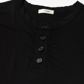 INTERIM / EXTRA FINE MERINO WOOL JERSEY HENRY OVER S/S TEE