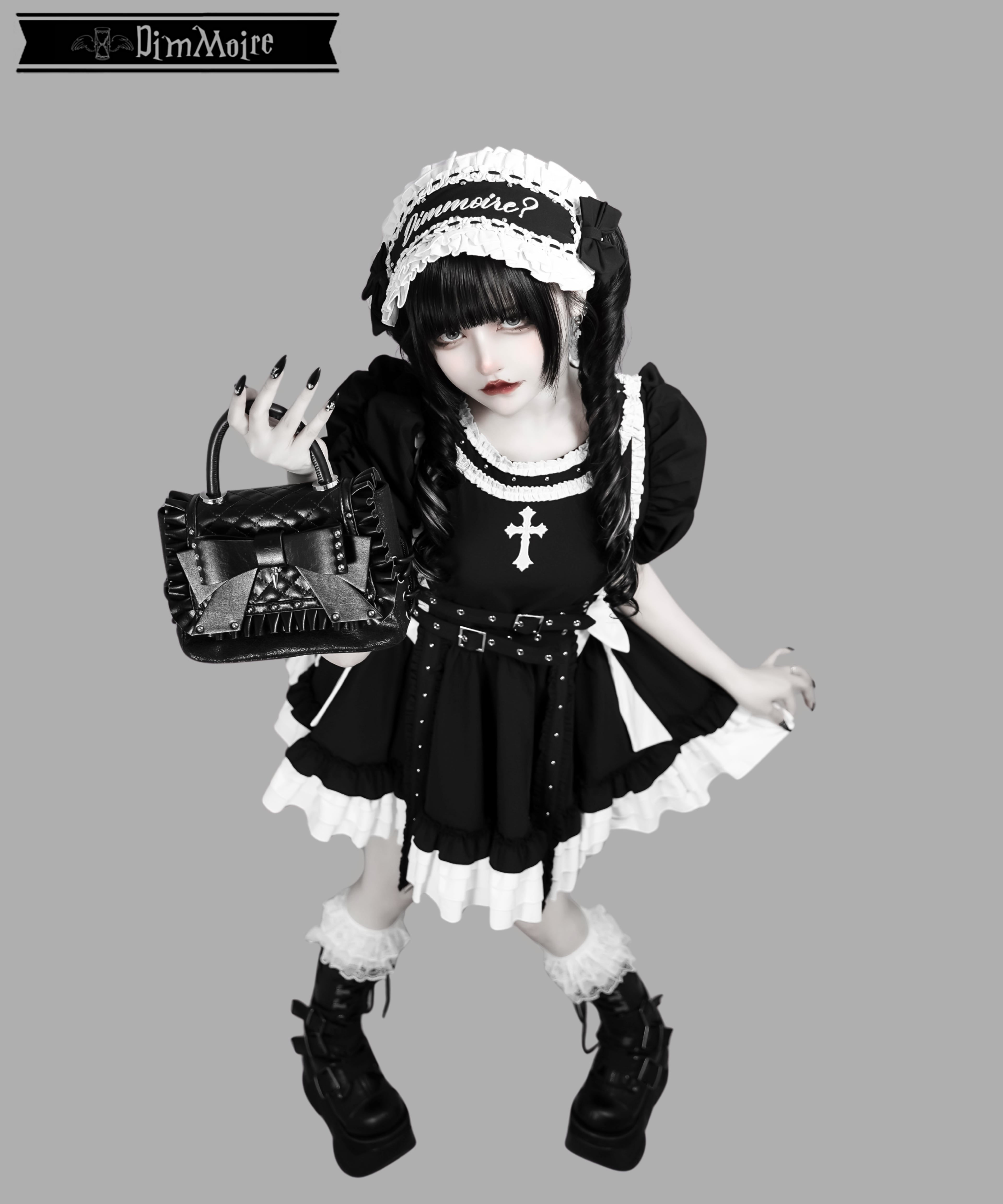 妄愛ホイップヘッドドレス【Black＆White】 | DimMoire