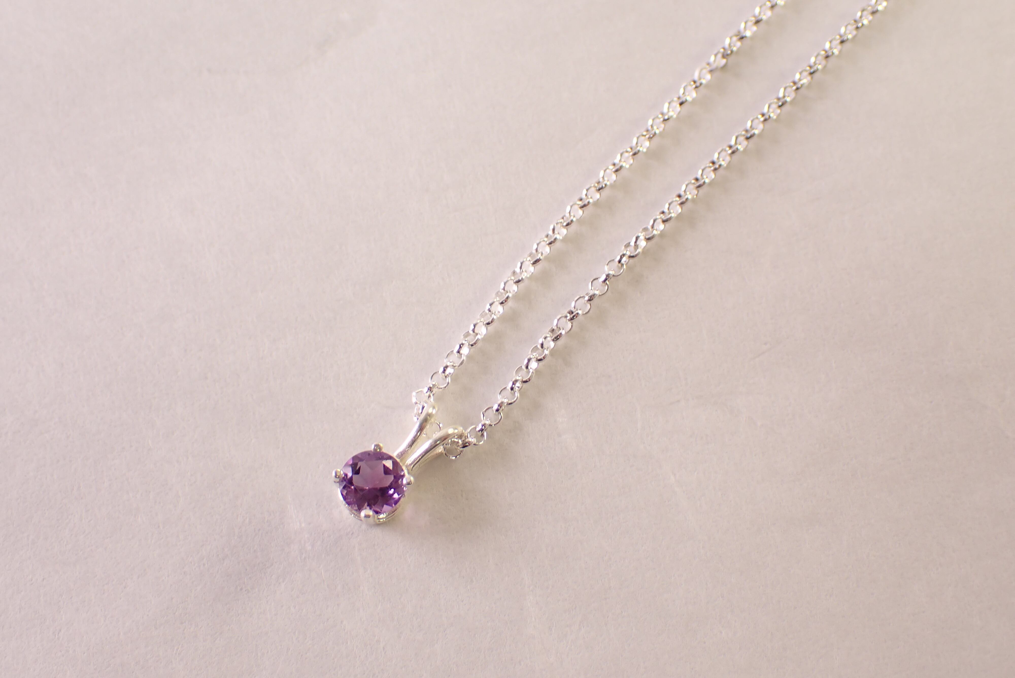 アメジストネックレス 0.68ct [D12‐157] | differencee(ディファレンシー)
