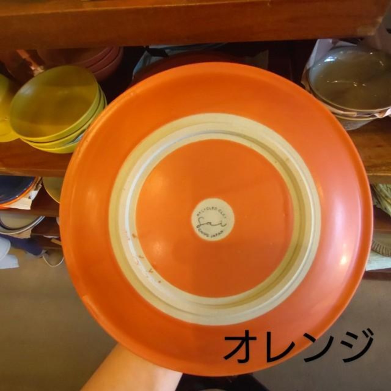SAI プレートL 全3色　再生土　日本製　美濃焼　洋食器　ディナープレート　ワンプレート　大皿