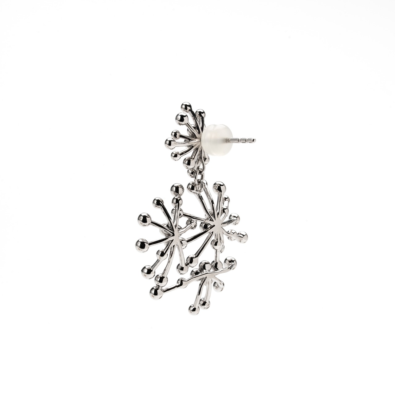 Silver pierced earrings SMA25ピアス