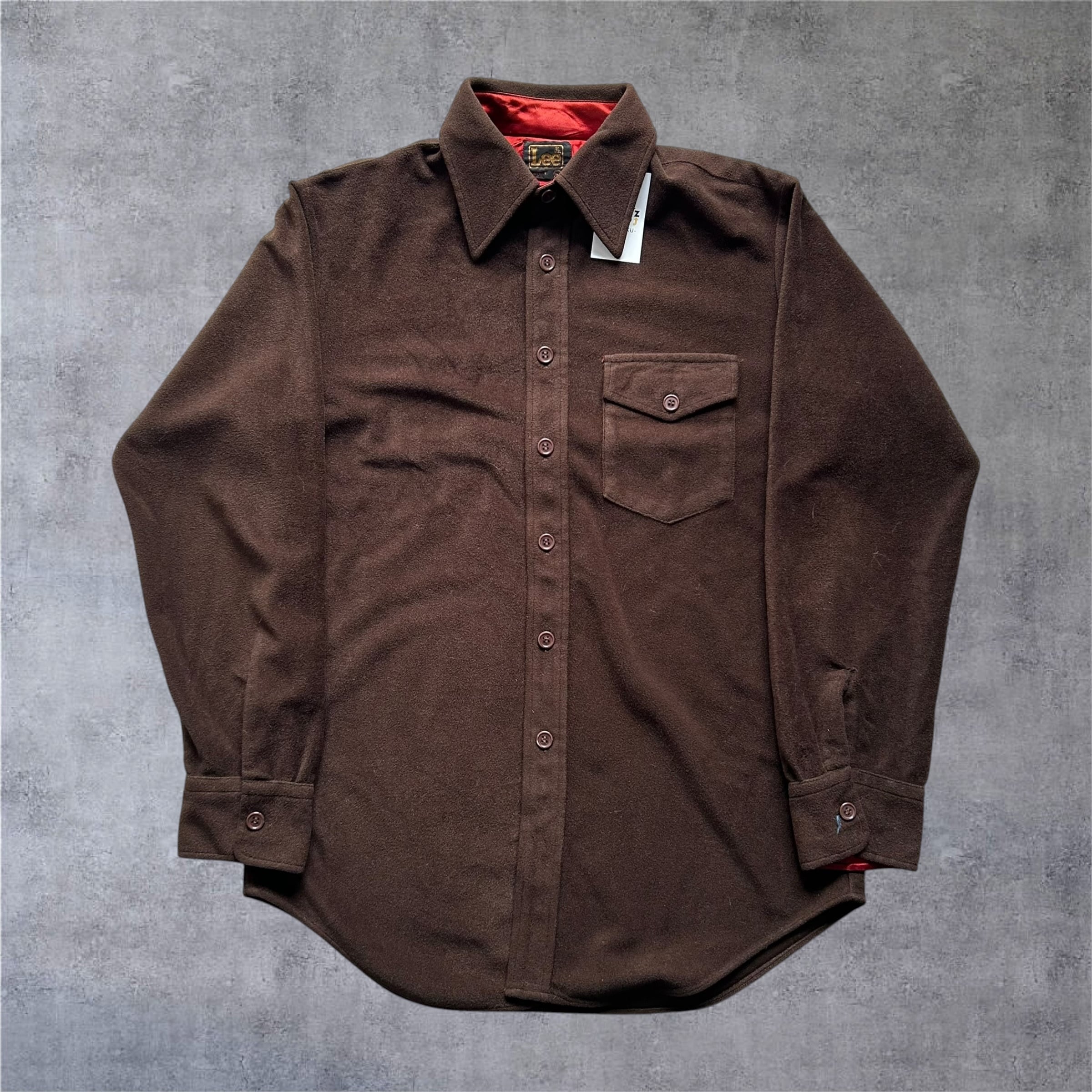1970s〜 Lee L/S Velours Shirt【高円寺店】