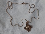 AMERICA Vintage pray hands motif necklace