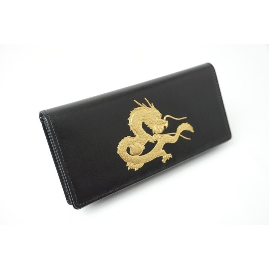 101371皇帝龍18金長財布(ブラック) | takasago | 東京柴又革財布専門店