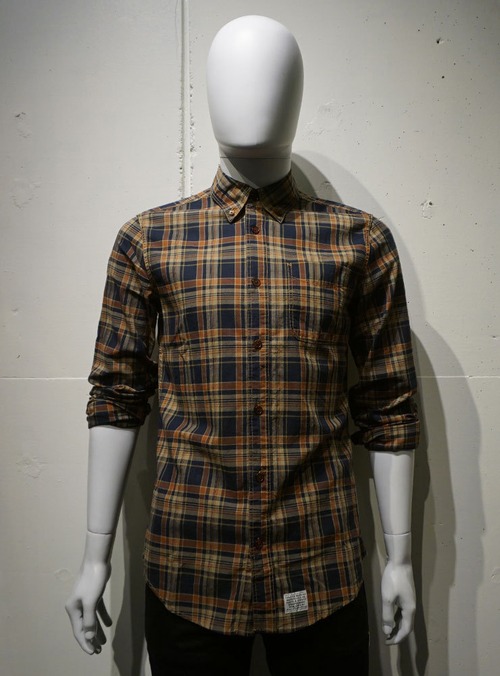 Deus ex Machina Albie Overdye Check ブラウン