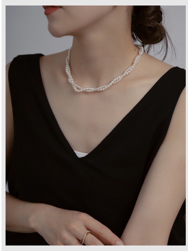 Necklace -Gold-