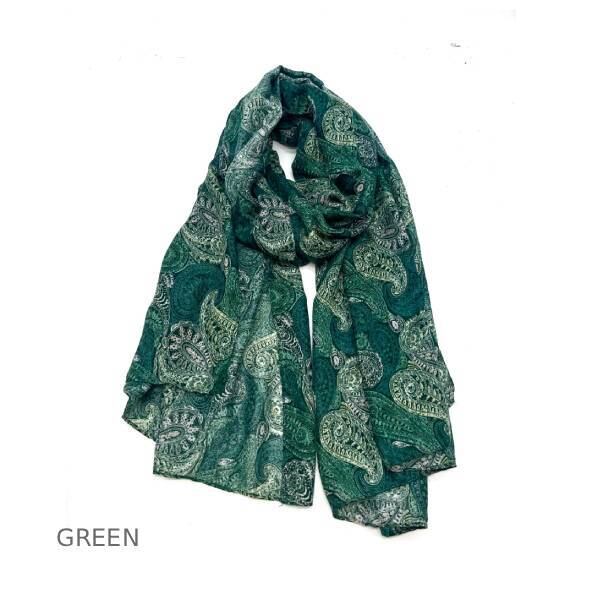 hyde 着 ペイズリースカル柄ストール hyde 着 ペイズリースカル柄ストール セール】 【LUXURY COLLECTION