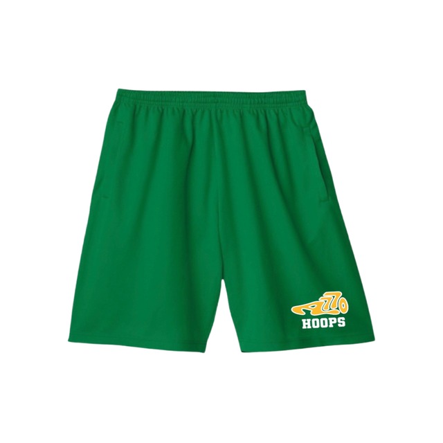 KICKS Logo Shorts / green
