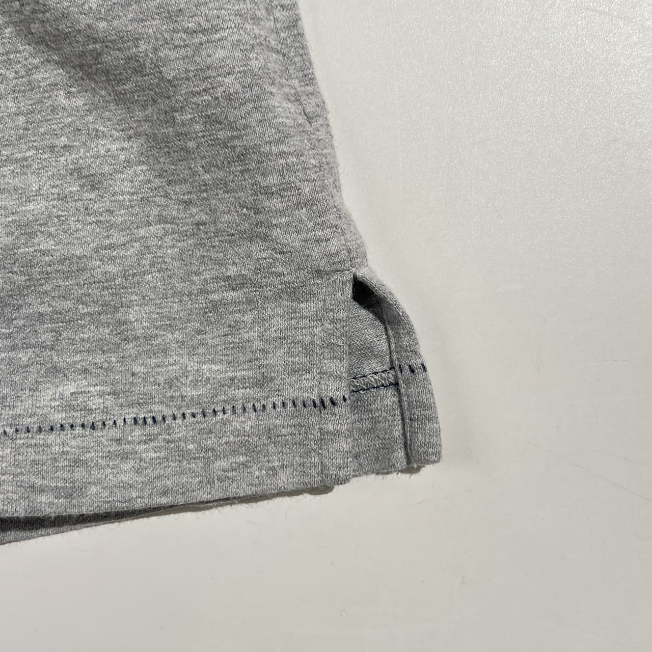 BURBERRY BLACK LABEL バーバリーブラックレーベル ボーダー ショールカラー 半袖 シャツ サイズ 3 /グレー系 メンズ 三陽商会