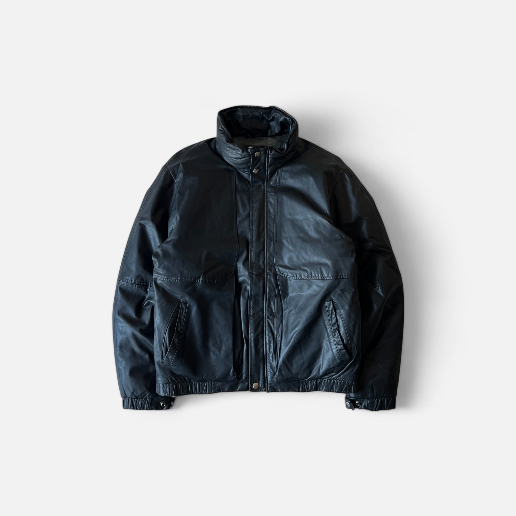 80s Eddie Bauer Pullover Down Jacket Blue M | assemble store