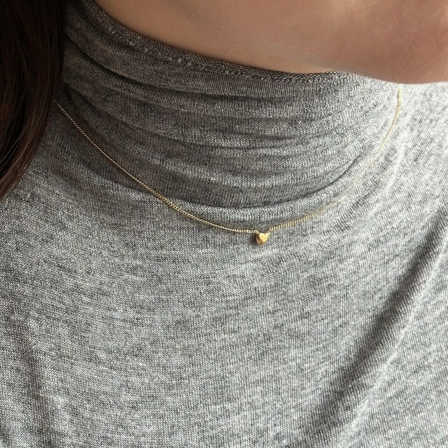 316L Miniature heart necklace (N23)