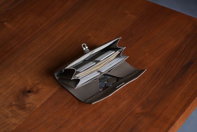 【受注生産品】ギャルソンウォレット スカイ