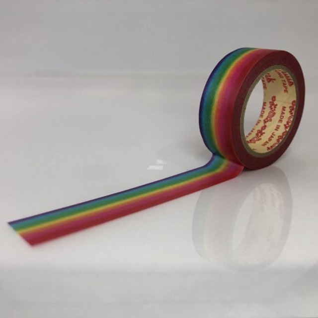 東京デザイナー学院×Rink　彩り・虹　15mmマステ　RI03