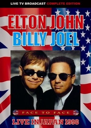NEW  ELTON JOHN + BILLY JOEL  - FACE TO FACE LIVE IN JAPAN 1998 1DVDR　Free Shipping  Japan Tour