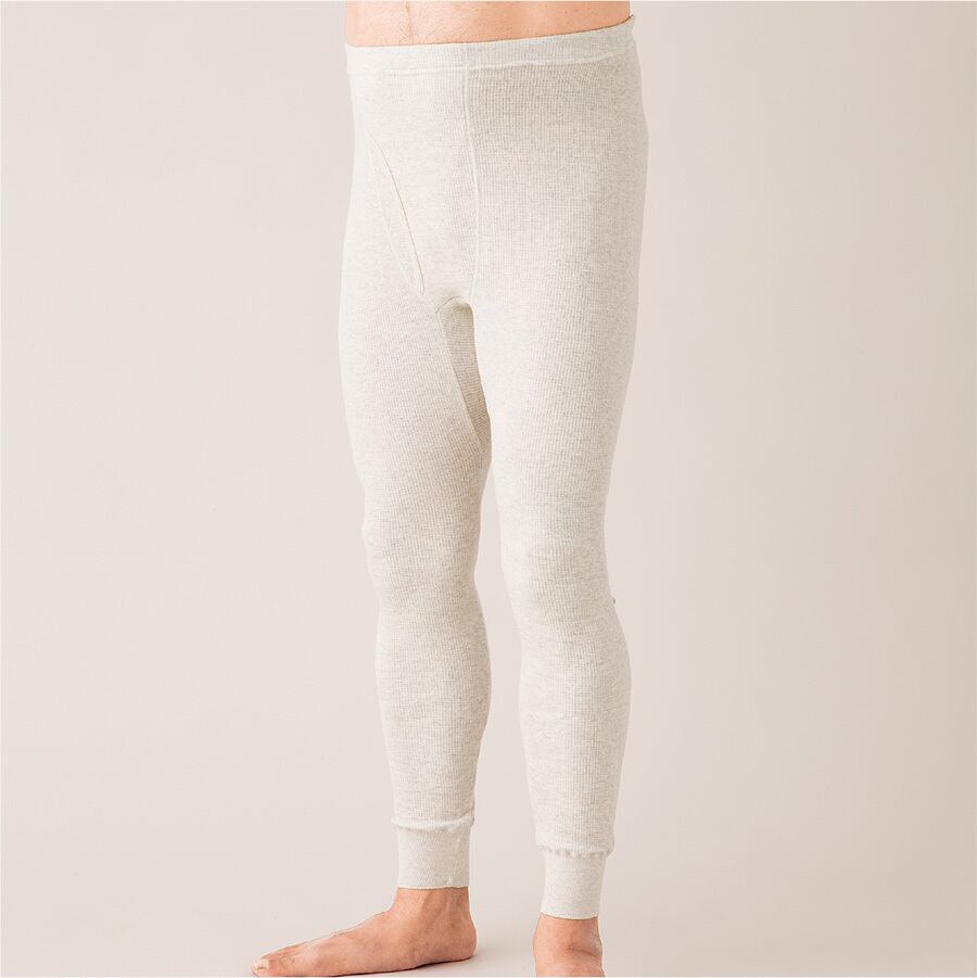 父の日おすすめ やわらかリブ調キルトインナー ズボン下 メンズ ハヤシニット公式通販