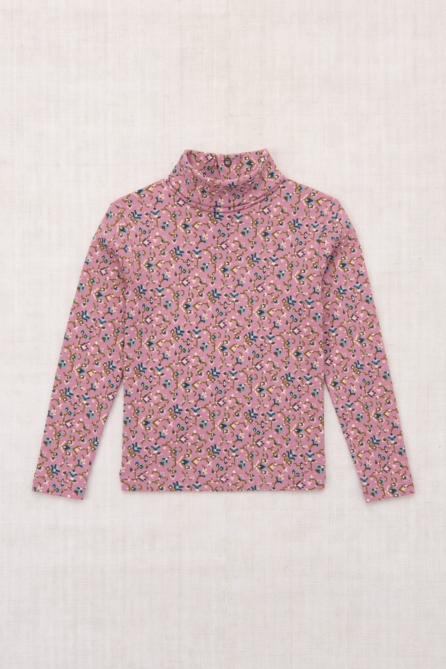 【MISHA & PUFF】26 Fall Drop2 / TURTLENECK / ANTIQUE ROSE MILLEFLEURS