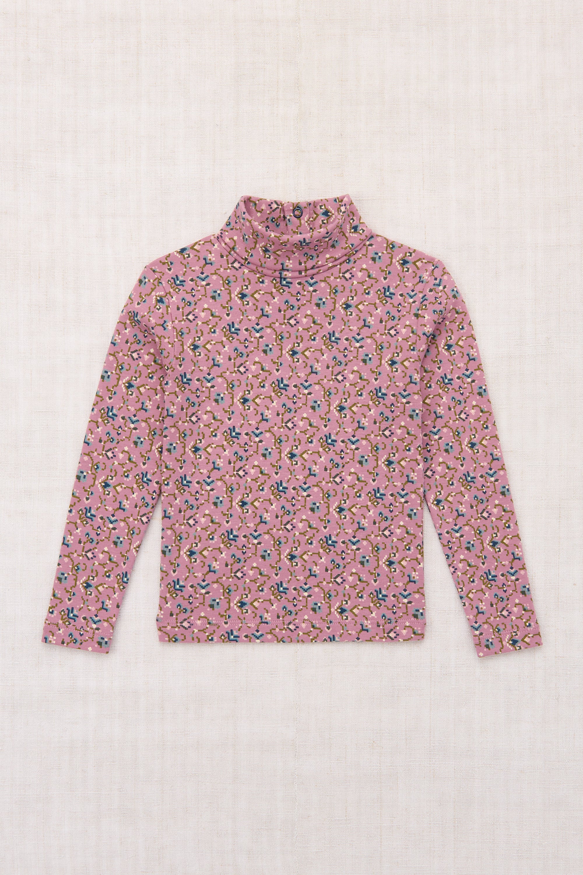 【MISHA & PUFF】26 Fall Drop2 / TURTLENECK / ANTIQUE ROSE MILLEFLEURS