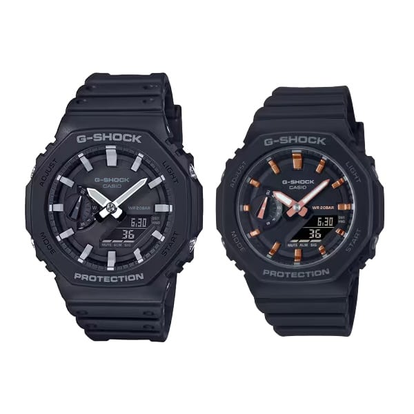 国内正規品 CASIO G-SHOCK WOMEN カシオ Gショック ウーマン ペアウォッチ GA-2100-1AJF GMA-S2100-1AJF PAIR-CASIO-048
