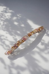 ロングフラワーバレッタ①