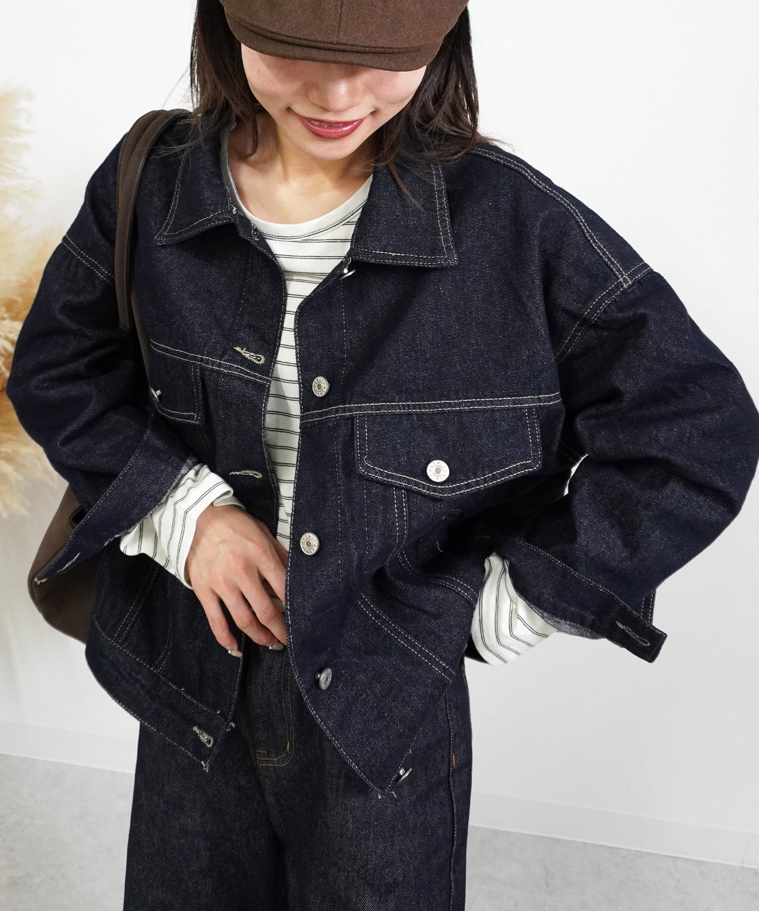 ベーシックデニムJK 5281071(1001)