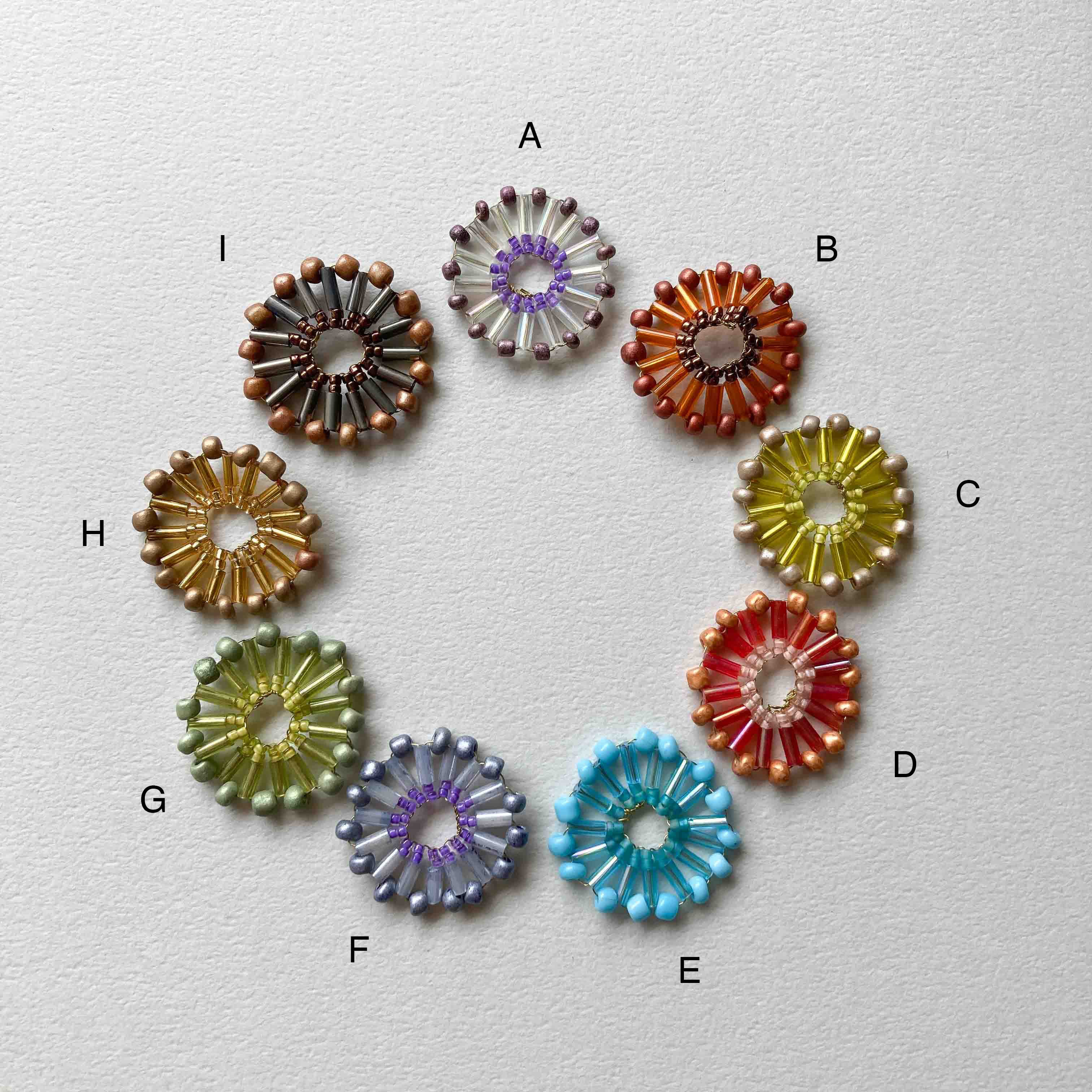 新色追加〉Duaオリジナル お花ビーズチャーム | Dua-アクセサリー