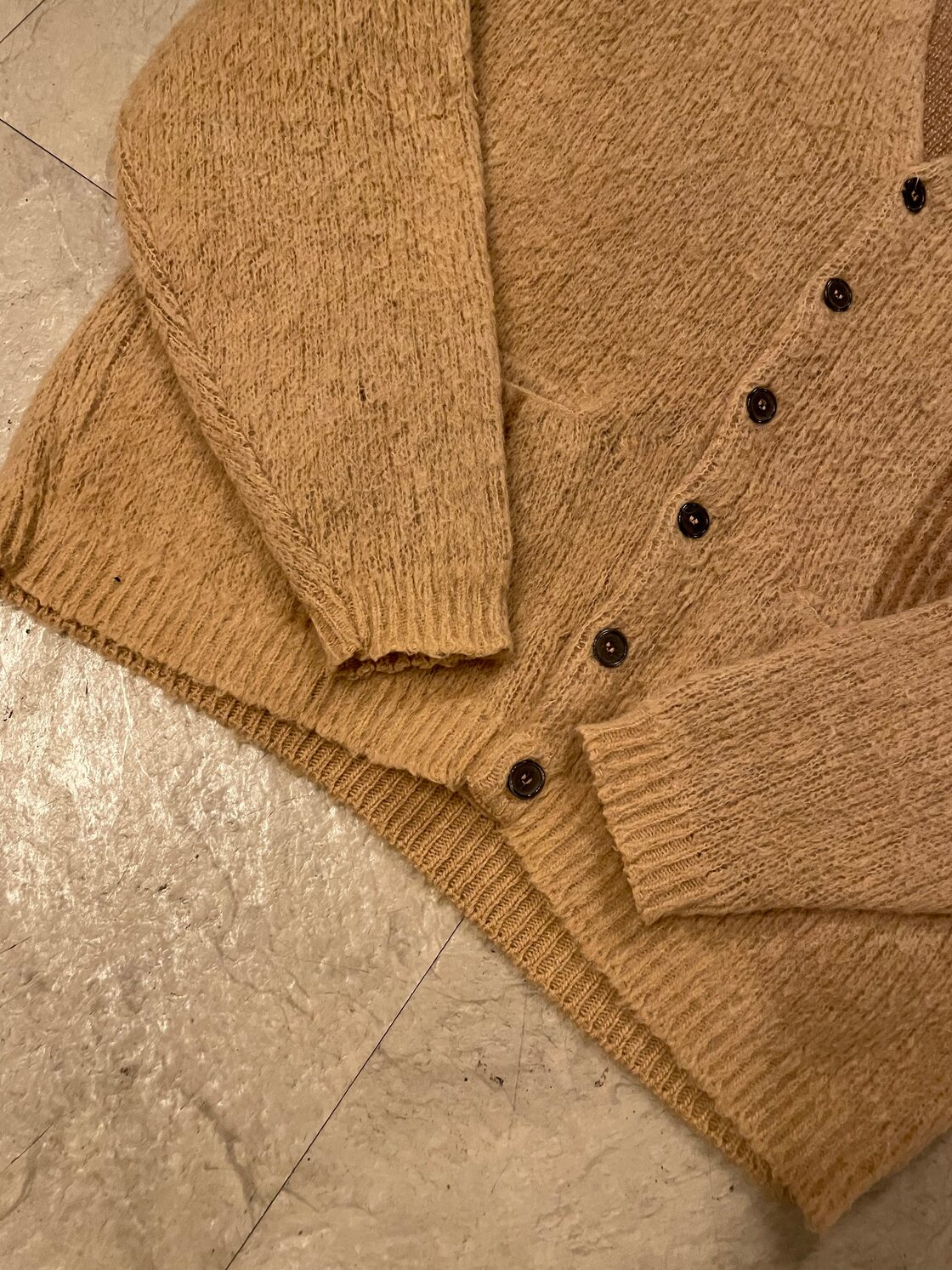 カートコバーン!! 60年代 vintage モヘア カーディガン ニット  