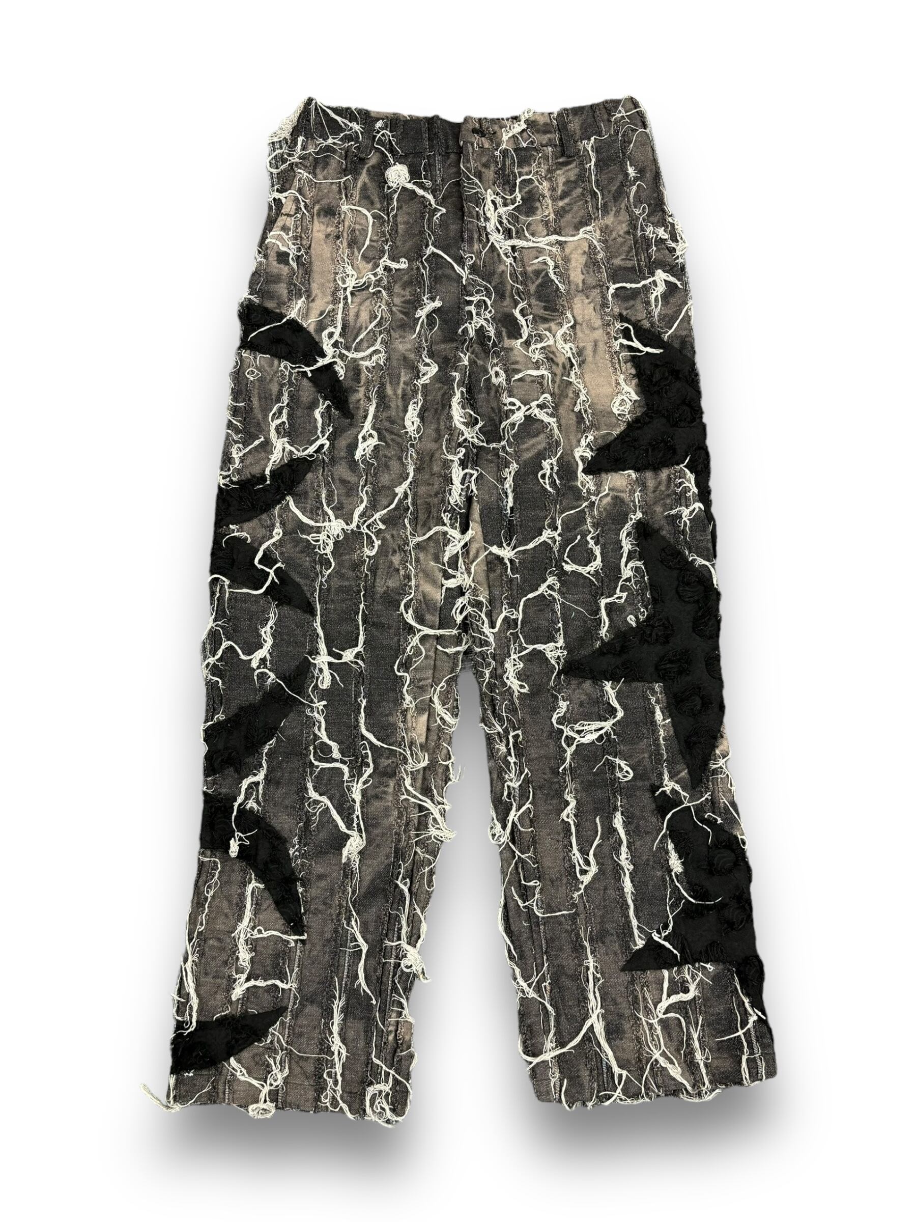 【PLANET STUDIO】damage motif denim pants