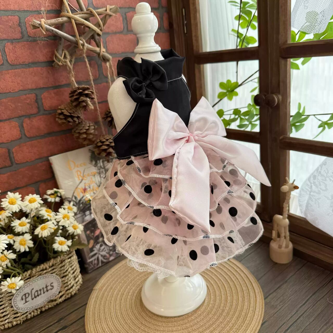 ピンクリボンワンピース♡0080