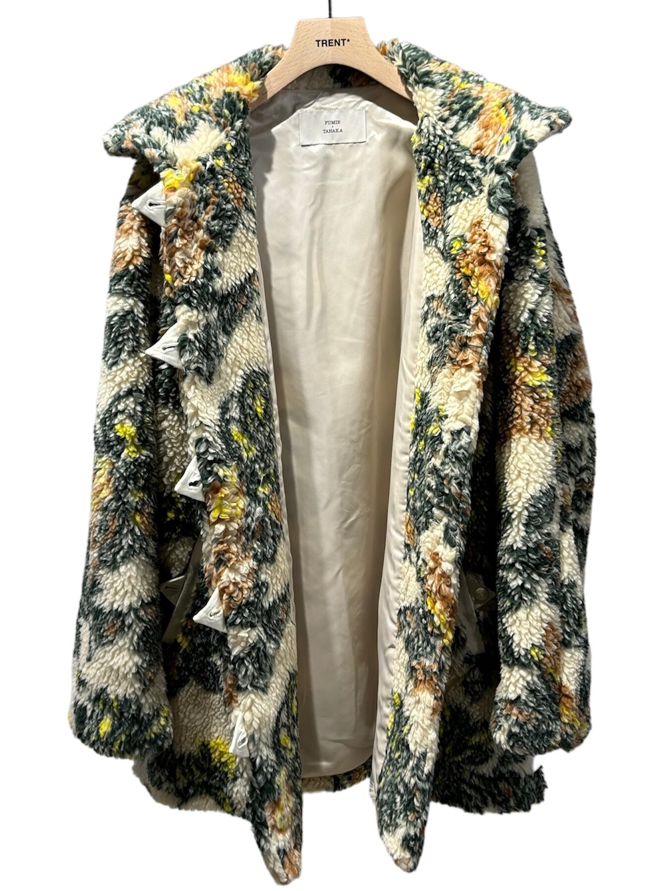 24AW】FUMIE TANAKA フミエタナカ / jacquard boa blouson | TRENT 