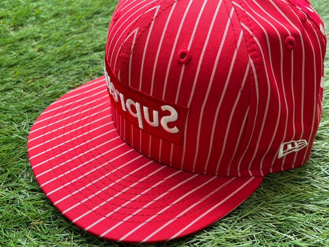 Supreme × COMME des GARSON SHIRT BASEBALL CAP RED 58.7cm 54126