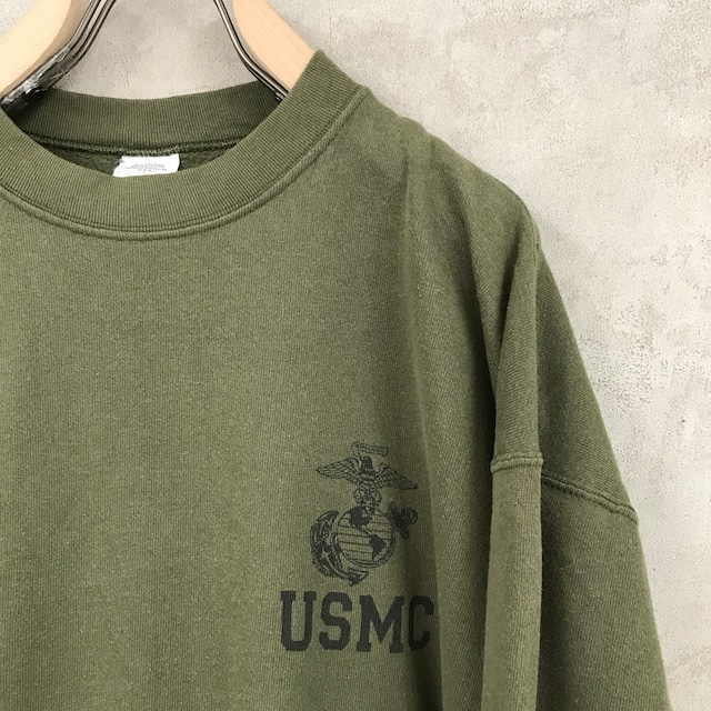 U.S.MARINE CORP トレーニング用スウェット CAMPBELLSVILLE APPAREL COMPANY 米軍海兵隊プリント入り US  ARMY Made in U.S.A.?