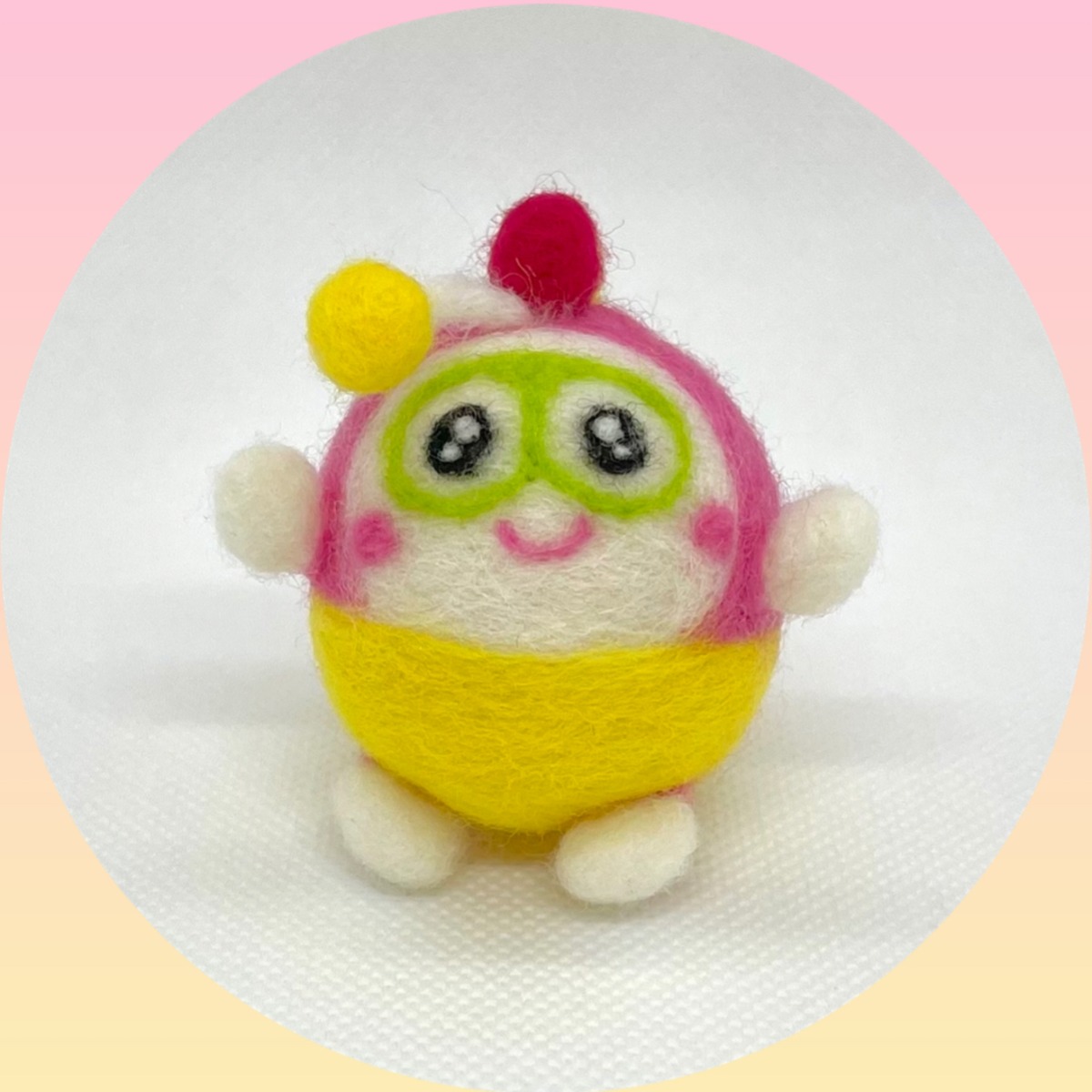 ☆プク丸ふわふわマスコット☆ 羊毛フェルト | プク丸ちゃんグッズのお店
