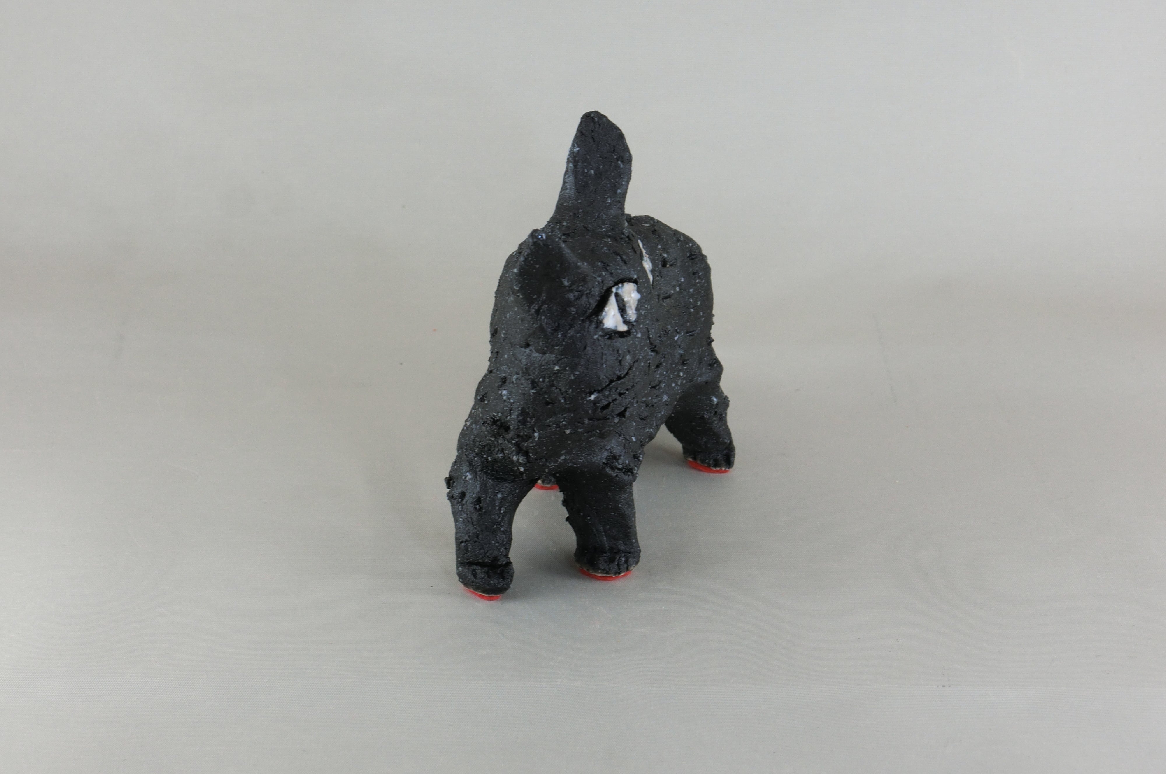 幸生窯　前川幸市作　猫（立ち）