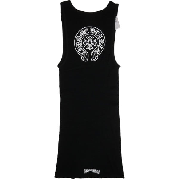 未使用品CHROME HEARTS ブラックタンクトップMサイズ