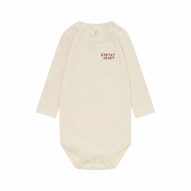 organic zoo / Earthy Heart Bodysuit GOTS
