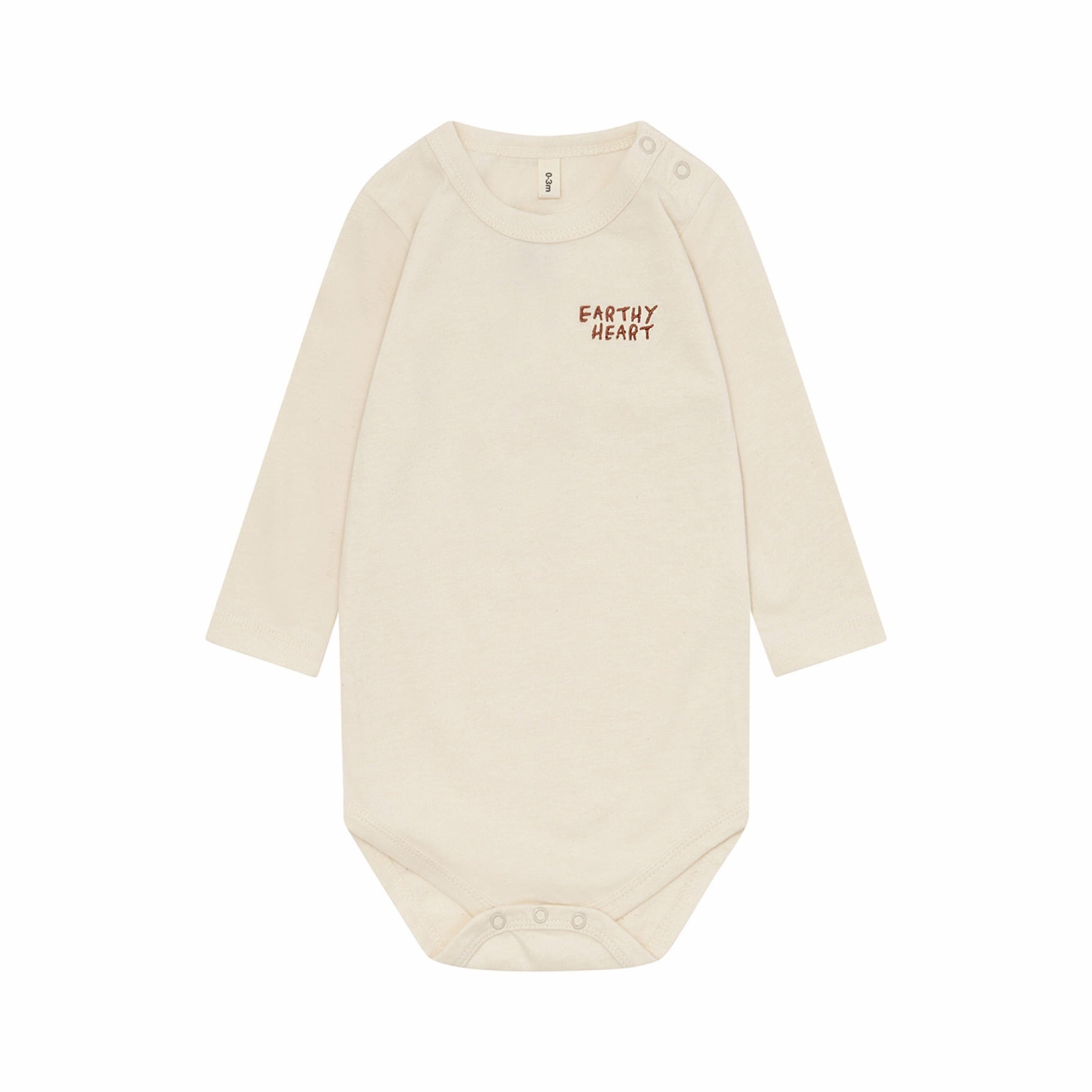 organic zoo / Earthy Heart Bodysuit GOTS