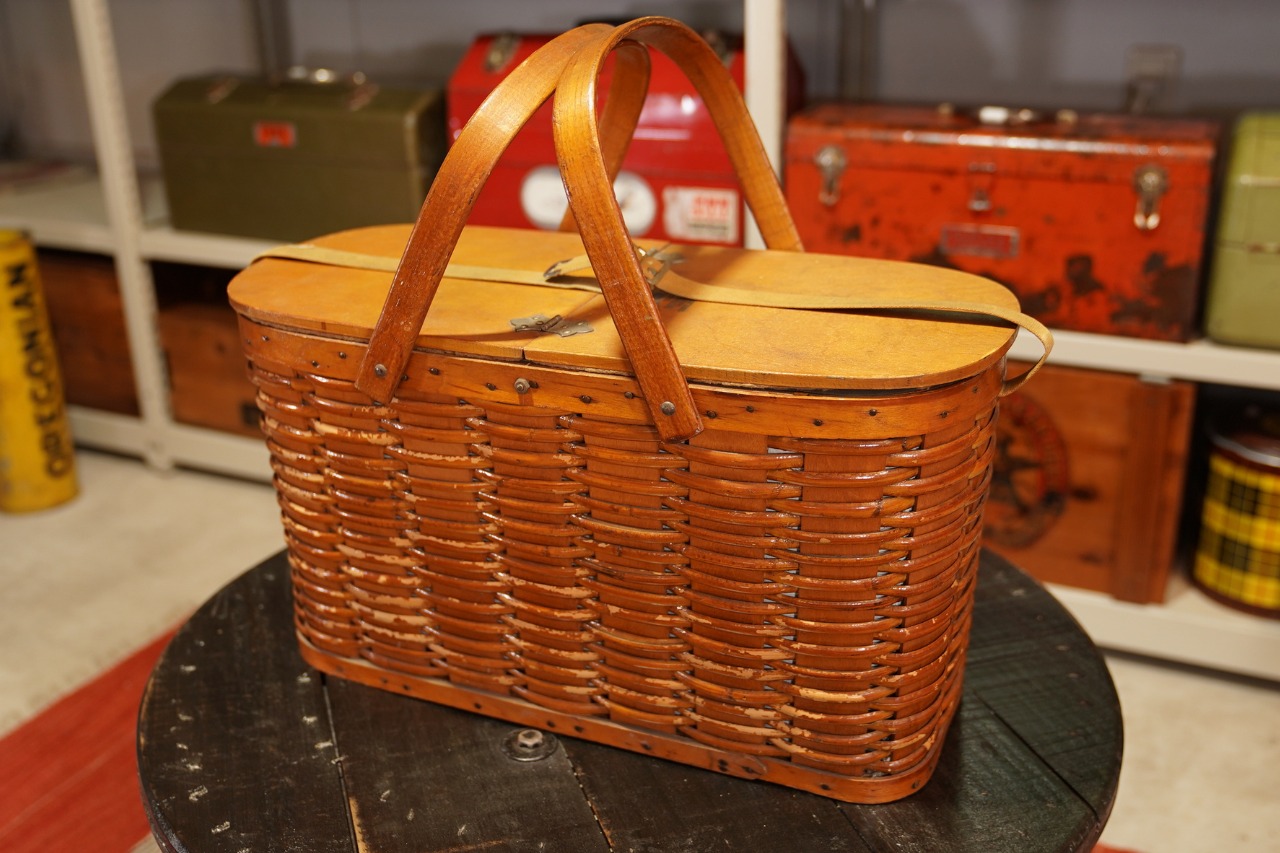 ビンテージ バスケット  Burlington