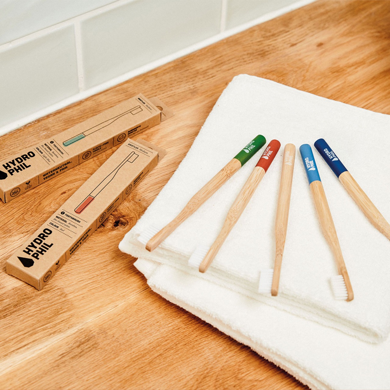 トゥースブラシ ミディアム レッド