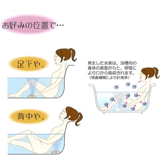 マーメイド水素バブルバス15個セット（専用ケース無し） | norikabody