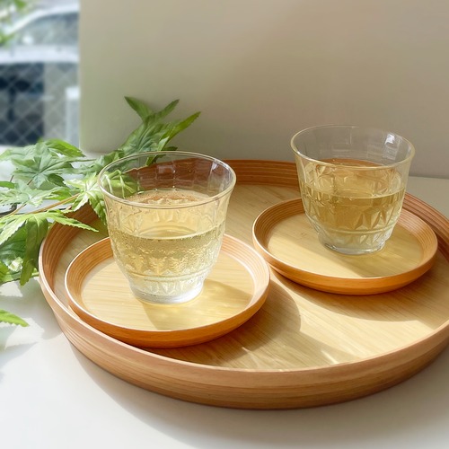 【ショールーム限定販売】　竹きなり 丸盆