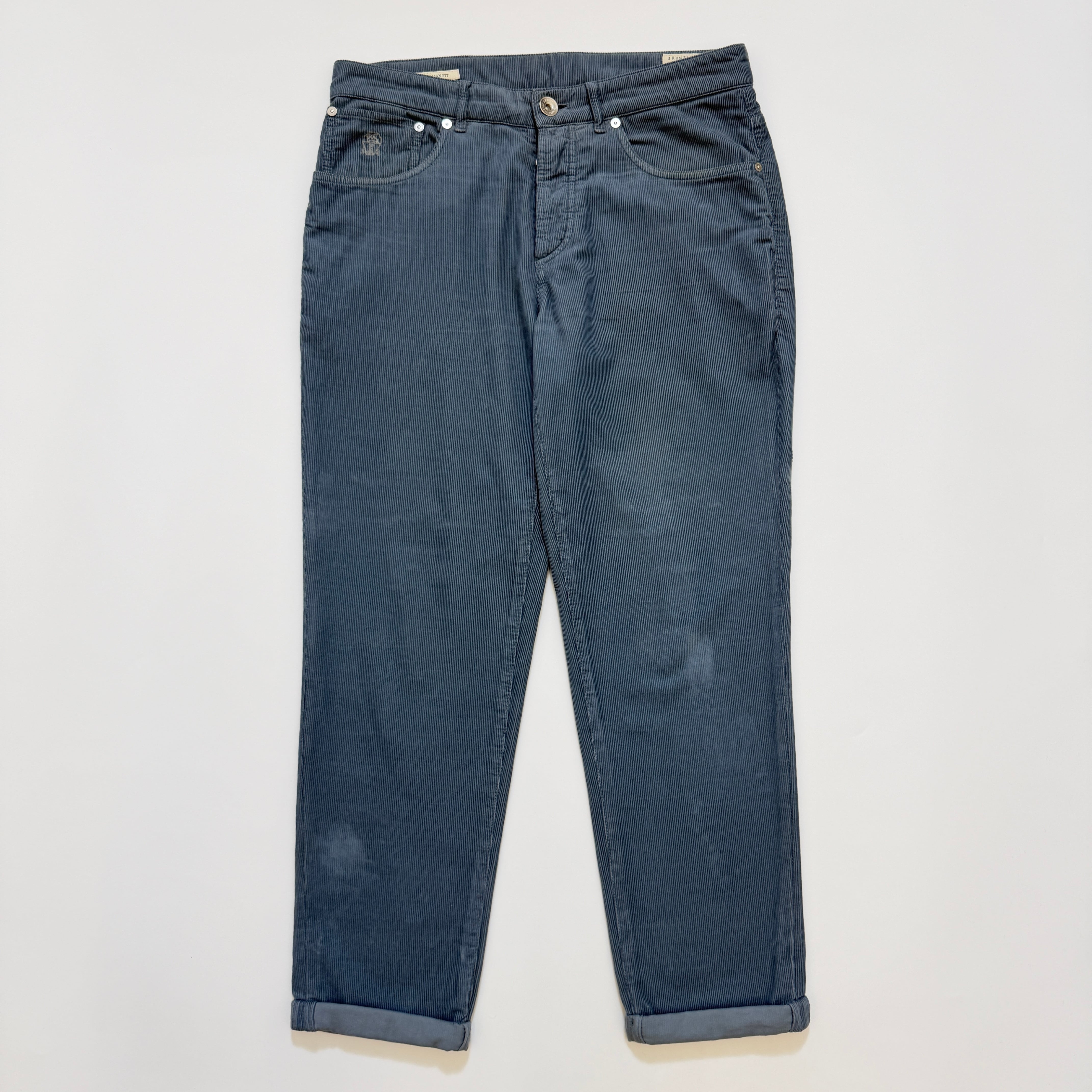 ブルネロ BRUNELLO CUCINELLI リネンパンツ モニーレ2023 ブルネロ