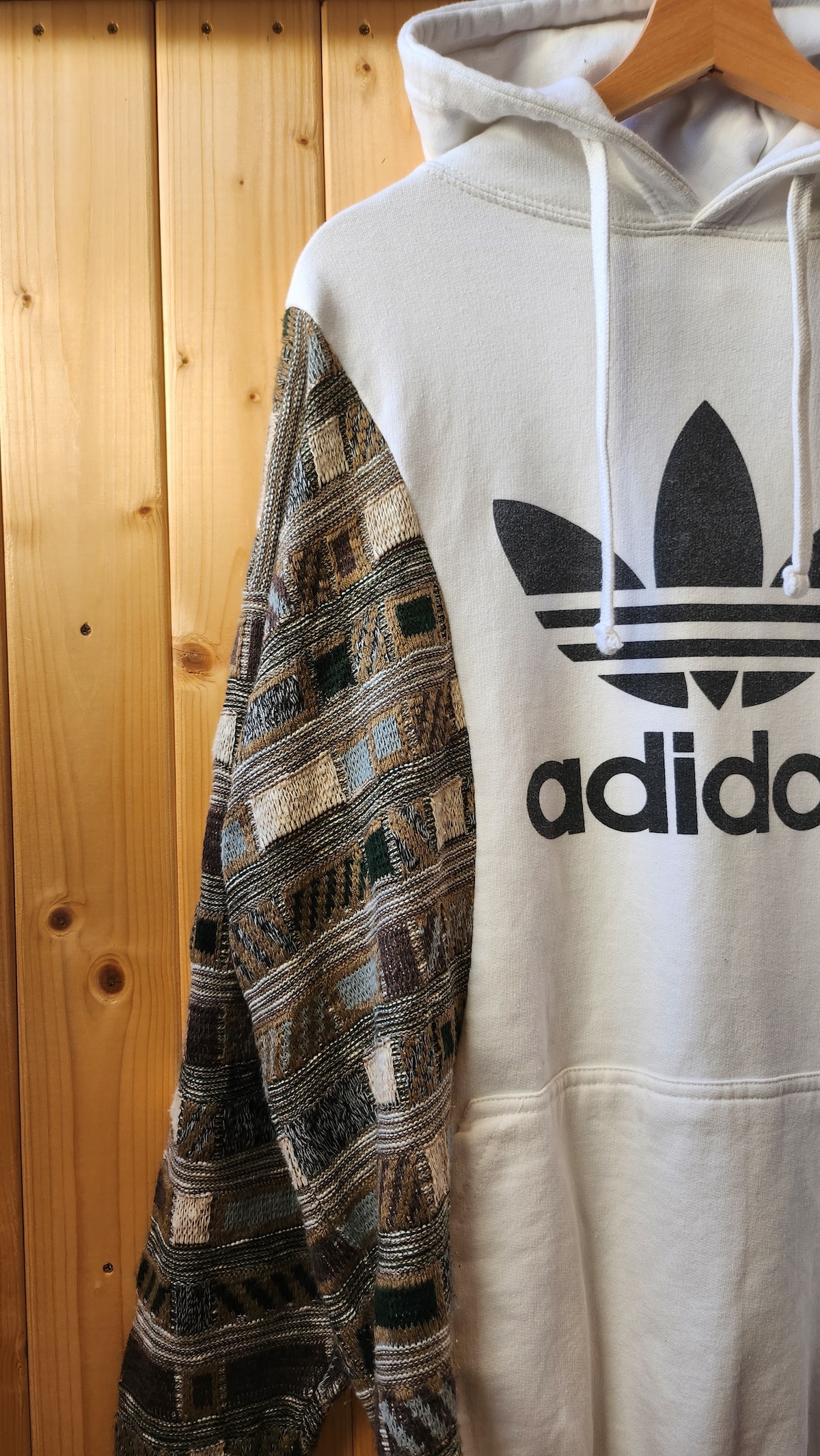 adidas×3Dニット リメイクスウェット フーディ 4XL | vintage. lab