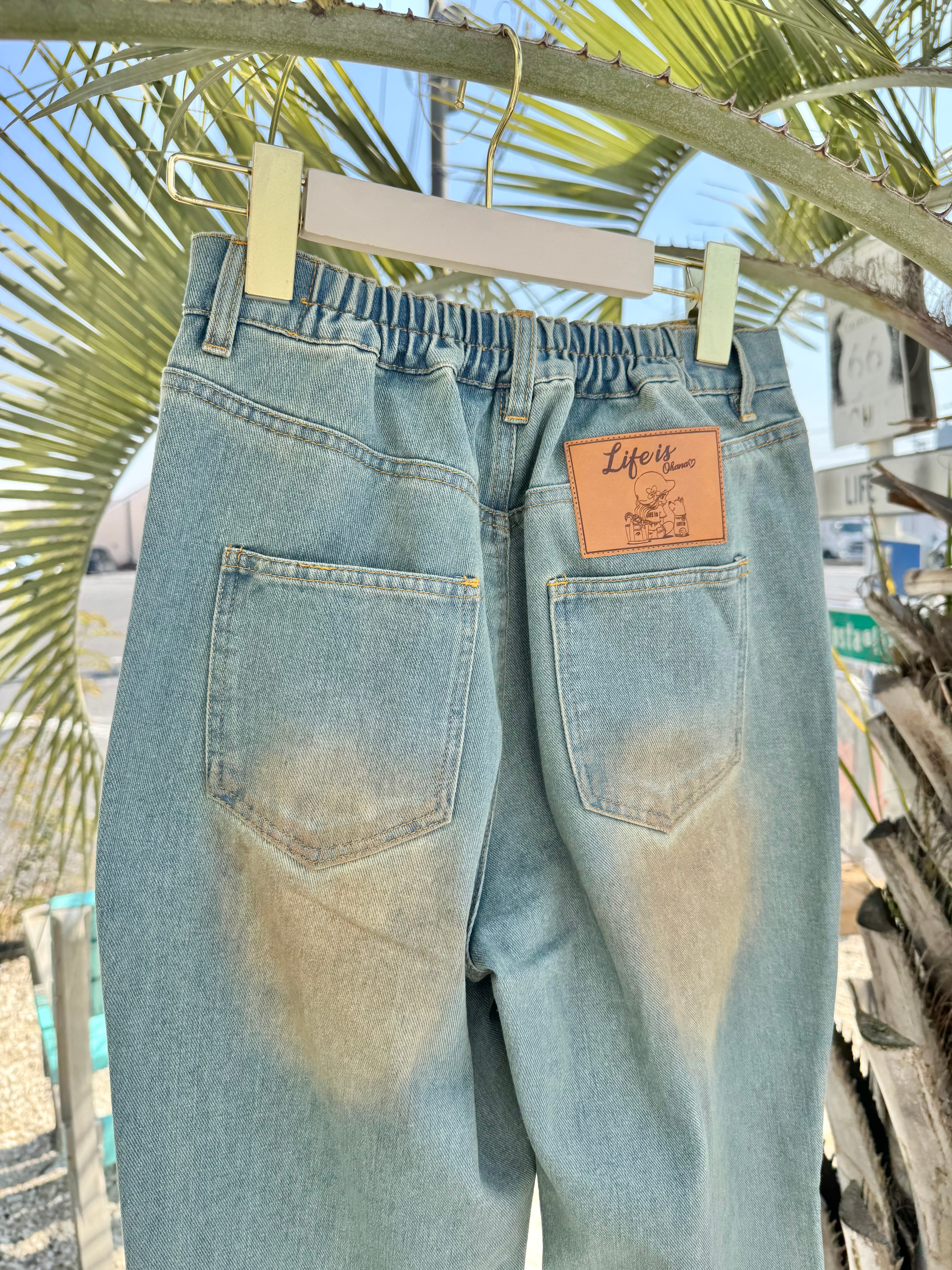 【mapuaコラボパッチ】フレアデニム¥7,750(8,525)