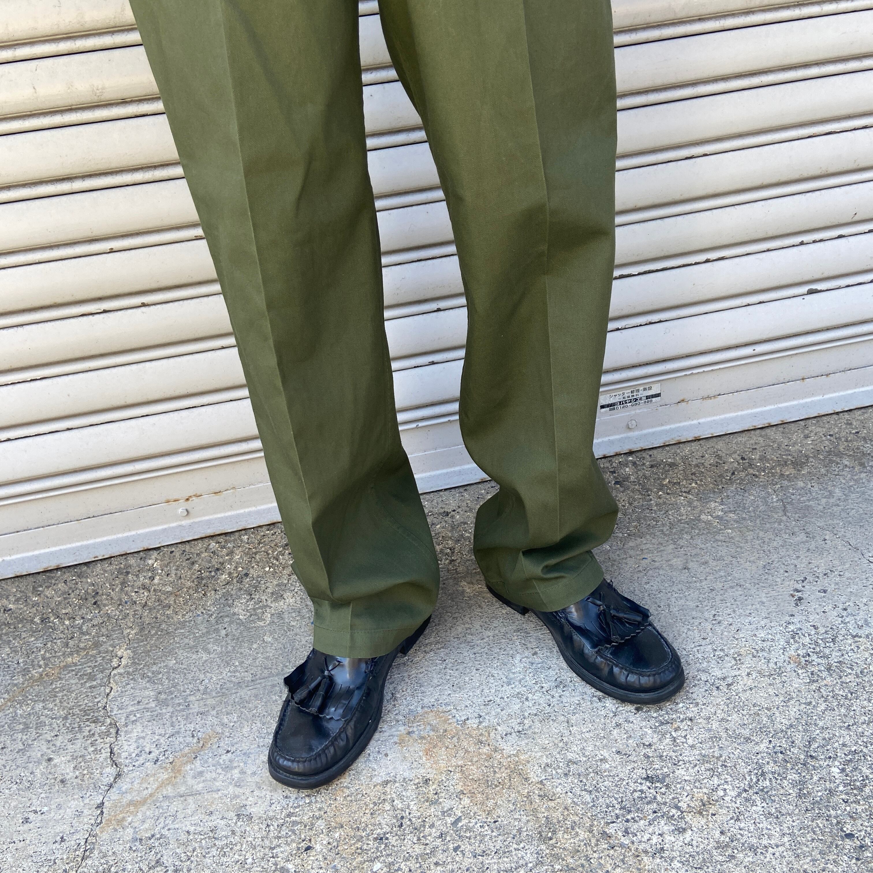 美品 80s US ARMY ユーティリティパンツ ベイカーパンツ W34L29 美品 80s US ARMY ユーティリティパンツ ベイカーパンツ W34L29